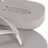 XQ Dames Teenslippers Glitters Zwart - Maat 37
