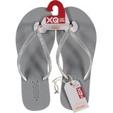 XQ Dames Teenslippers Glitters Zwart - Maat 37