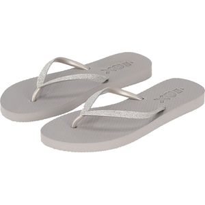 XQ Dames Teenslippers Glitters Zwart - Maat 37