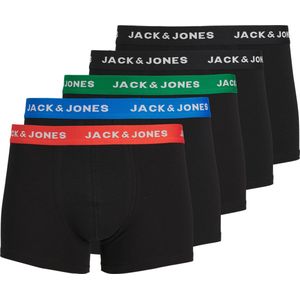 Jack & Jones - Boxershorts - Zwart - Katoen - 5-Pack