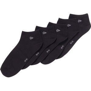Dunlop - Heren Sneakersokken - Multi - 5-Pack - Oeko-Tex® Gecertificeerd