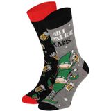 Apollo - Foute Kerstsokken - 2-Pack - Multi - Katoen