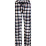 By Louise - Pyjamabroek - Grijs/Roze - Geruit - Flanel