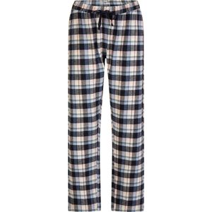 By Louise - Pyjamabroek - Grijs/Roze - Geruit - Flanel