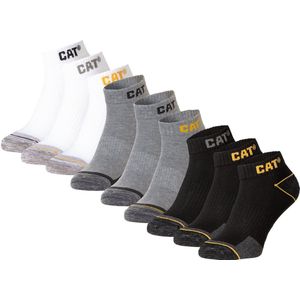 CAT - Enkelsokken - Zwart - 9-paar - Korte Werksokken