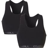 O'Neill - Dames Short Top - Zwart - 2-Pack