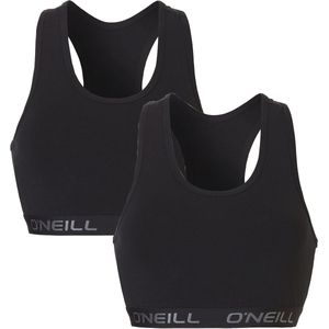 O'Neill - Dames Short Top - Zwart - 2-Pack