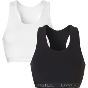 O'Neill - Dames Short Top - Wit/Zwart - 2-Pack