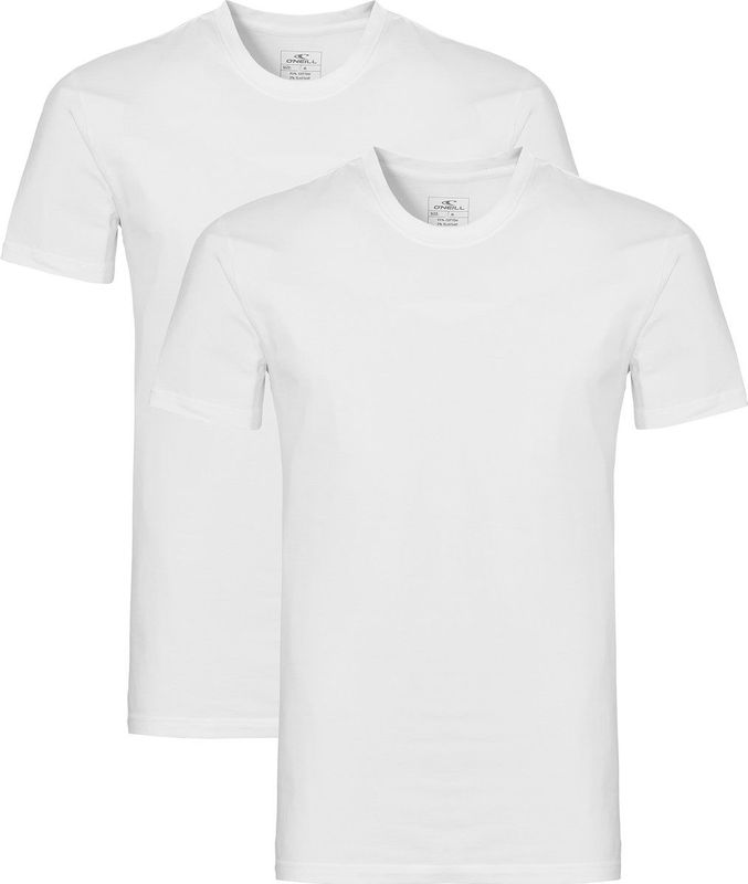 O'Neill - Ondershirt - Zwart - 2-Pack - Katoen T-shirt Ronde Hals