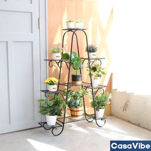 CasaVibe Plantentafel Plantenrek – Plantenstandaard / Plantenhouder - Plantentrap - Geschikt voor binnen en buiten