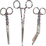 Novaex - Pink Panther - Scharenset - Roze - Metaal - 3 Stuks