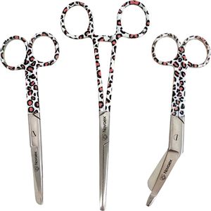 Novaex - Pink Panther - Scharenset - Roze - Metaal - 3 Stuks