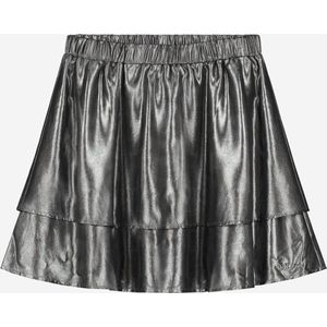 Nik&Nik Meisjes rok - Thirza - Donker zilver