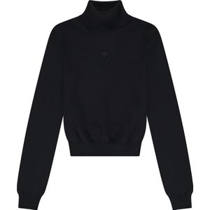 Nik & Nik Ossi Pullover Truien & Vesten Meisjes - Sweater - Hoodie - Vest- Zwart