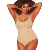 NIKKIE medium corrigerende stringbody beige