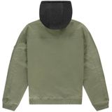 NIK&NIK - Jas - Groen/Antraciet - Afneembare Capuchon