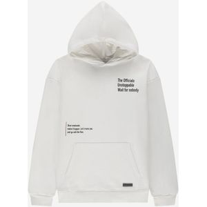 Nik&Nik zomer hoodie jongens - off wit - Unstoppable