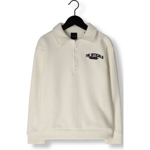 Nik & Nik Officials Sweatshirt Truien & Vesten Jongens - Sweater - Hoodie - Vest- Wit - Maat 176