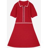 NIK&NIK - Jerseyjurk - Rood - Viscose en Polyamide
