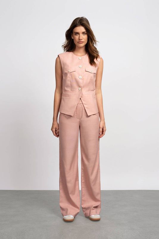 Fifth House - Ivette Pants - Dust Rose - Broek