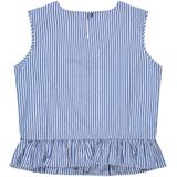 Nik&Nik - Aava - Top - Blauw / Off Wit - Katoen