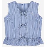 Nik&Nik - Aava - Top - Blauw / Off Wit - Katoen