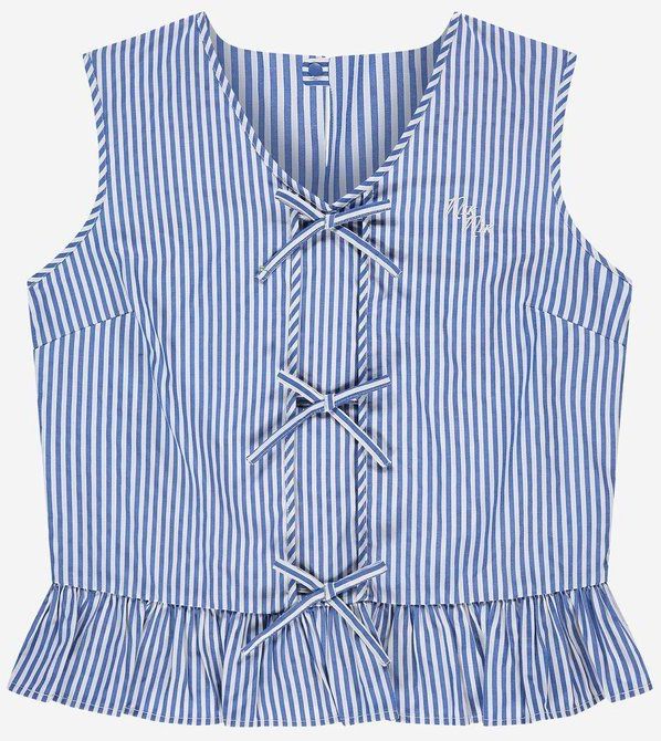 NIK&NIK - Top - Mouwloos - V-hals - Katoen en Polyester