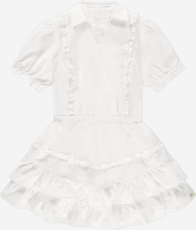 NIK&NIK - A-lijn Jurk - Roze - Katoen/Polyamide