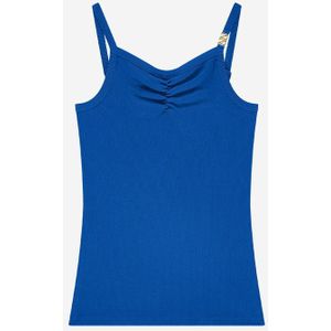 Nik&Nik zomer top meisjes - blauw, rib - Luuna
