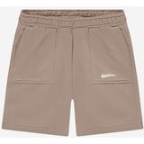 Nik & Nik Rocco Sweatshorts Broeken Jongens - Taupe - Maat 140