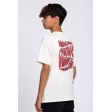 NIK&NIK - T-shirt - Katoen - Ronde Hals - Korte Mouwen - Logo Patch