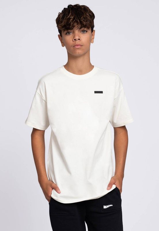 NIK&NIK - T-shirt - Katoen - Ronde Hals - Korte Mouwen - Logo Patch