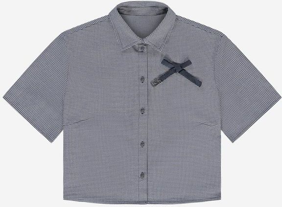 NIK&NIK - Top - Katoen - Korte Mouwen - Klassieke Kraag