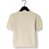 NIK&NIK - T-shirt - Wit - Katoen - Met Logo van Parels