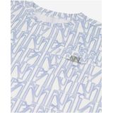 NIK&NIK - T-shirt - Lichtblauw - Korte Mouwen - Ronde Hals