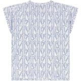 NIK&NIK - T-shirt - Lichtblauw - Korte Mouwen - Ronde Hals