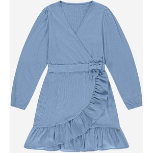 Nik&Nik - Aalicia - Jerseyjurk - Blauw - Katoen