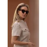 Izzie Dress - Savannah Tan 34