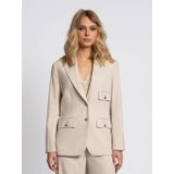 Juliete Blazer - Camel/Gold Melange 34