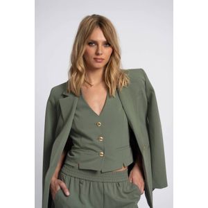 Jenny Waistcoat - Ash Green 34