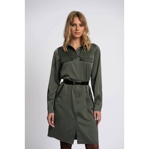 Fifth House - Blousejurk - Groen - Lange Mouwen - Korte Lengte