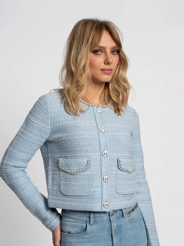 Fifth House - Josse Cardigan - Blue Fog - Cardigan