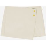 NIK&NIK - Skort - Beige - Polyester - Asymmetrisch Ontwerp