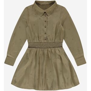 Nik&Nik winter jurk meisjes - groen - Rihanna