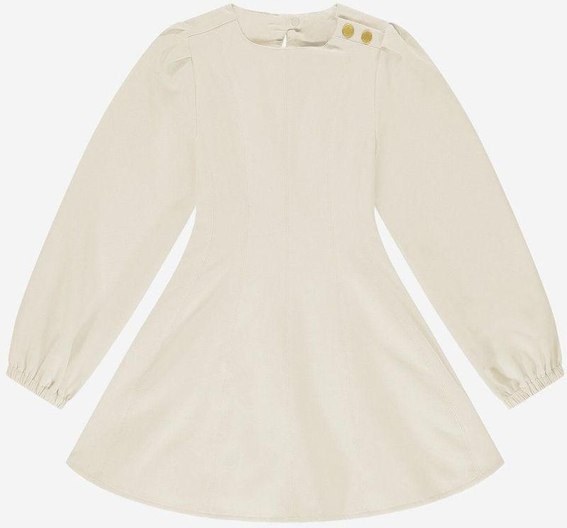 NIK & NIK - Eliza Dress - Jurk - Beige