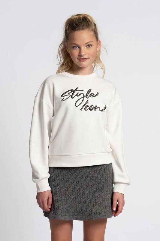 NIK&NIK - A-lijn Rok - Grijs - Met Kabels