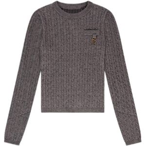 NIK&NIK - Sweater - Meisjes - Ronde Hals - Gebreid Design