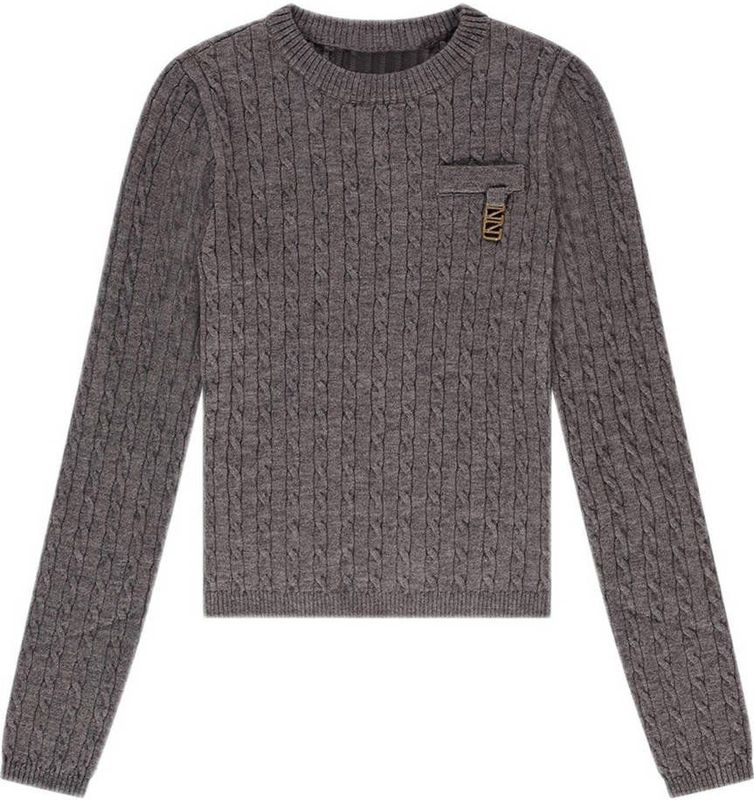 NIK&NIK - Sweater - Meisjes - Ronde Hals - Gebreid Design