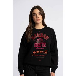 NIKKIE X Franka Vedder sweater zwart