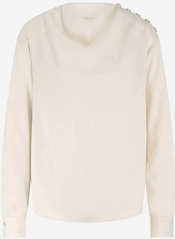Fifth House - Joline High Collar Blouse - Cream